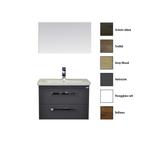 Badkamermeubelset Sanicare Q10 2 Laden 65cm Belluno-Eiken, Ophalen of Verzenden, Nieuw, Chroom, Bad