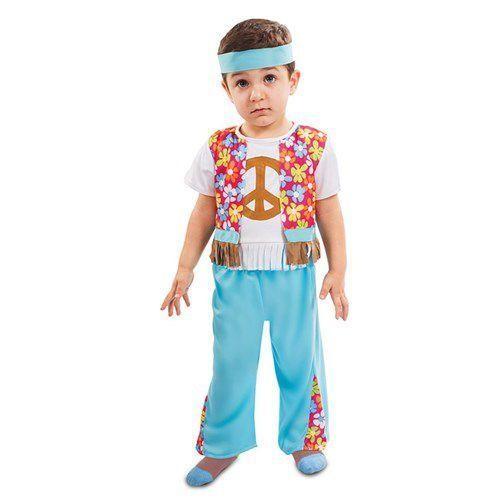 Hippie kostuum baby, Hobby en Vrije tijd, Feestartikelen, Feestartikel, Nieuw, Verzenden