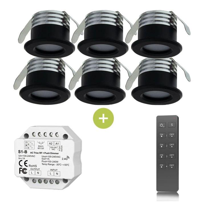 Bundel | LED Veranda inbouwspot | Ø31mm | 1.5 W, Huis en Inrichting, Lampen | Spots, Led, Nieuw, Plafondspot of Wandspot, Ophalen of Verzenden