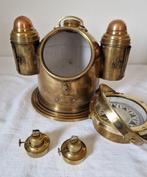 Kompas - Glas, Koper, Messing - Kelvin & Hughes (Marine), Antiek en Kunst, Curiosa en Brocante
