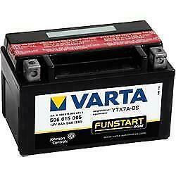 Varta YTX7A-BS AGM Accu 12V 6Ah 151x88x94x94, Motoren, Onderdelen | Overige, Verzenden