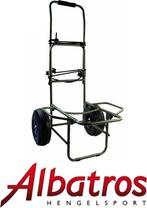 Albatros Fishing Deluxe Trolley - 51 x 45 x 107 cm - Groen, Verzenden, Zo goed als nieuw