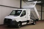 Zakelijke Lease |  Mercedes-Benz Sprinter 514 2.2 CDI KIPPER, Stof, Gebruikt, Euro 6, Wit