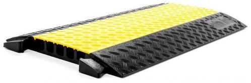 Kabelbrug 905x505x55mm 5 kanalen zwart/geel, Zakelijke goederen, Machines en Bouw | Overig, Ophalen of Verzenden
