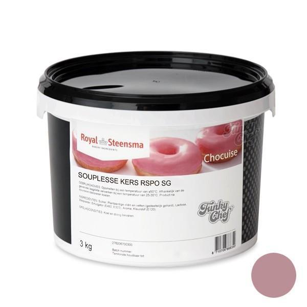 Kersen Glazuur Fondant Kersenglazuur Souplesse 3KG, Zakelijke goederen, Horeca | Food, Brood en Banket, Ophalen of Verzenden
