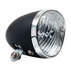 Simson Batterij koplamp Classic Zwart, Fietsen en Brommers, Fietsonderdelen, Verzenden, Nieuw