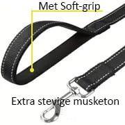 Honden looplijn met Soft-grip / reflecterend (Looplijnen), Dieren en Toebehoren, Hondenriemen, Hondenriem, Nieuw, Verzenden