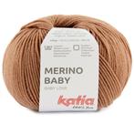 Katia Merino Baby - 98 terrabruin - Wol Garen, Hobby en Vrije tijd, Breien en Haken, Ophalen of Verzenden, Nieuw