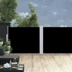 vidaXL Windscherm uittrekbaar 140x1000 cm zwart, Tuin en Terras, Verzenden, Nieuw