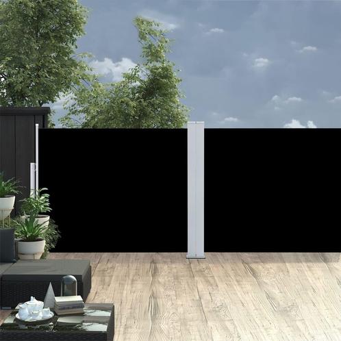 vidaXL Windscherm uittrekbaar 140x1000 cm zwart, Tuin en Terras, Zonneschermen, Nieuw, Verzenden