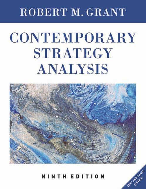 Contemporary Strategy Analysis 9781119120841, Boeken, Studieboeken en Cursussen, Zo goed als nieuw, Verzenden