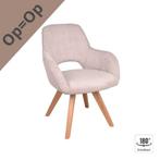 Actie! Eetkamerstoel Paris | Draaibaar | Hout/metalen poot, Huis en Inrichting, Stoelen, Overige kleuren, Nieuw, Ophalen of Verzenden