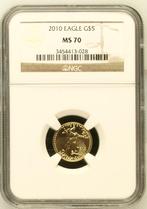 Gouden American Eagle 1/10 oz 2010 NGC MS70 gecertificeerd, Postzegels en Munten, Munten | Amerika, Verzenden, Midden-Amerika