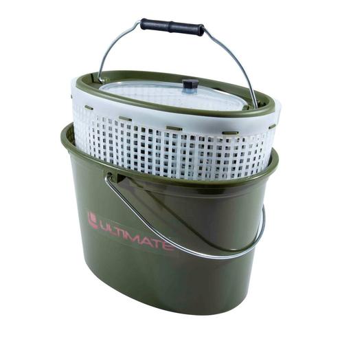 Ultimate Baitfish Bucket 5L, Watersport en Boten, Hengelsport | Algemeen, Overige typen, Nieuw, Verzenden