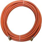 Kemper gasslang 5 meter - rubber -  incl. 3/8 koppelingen, Ophalen of Verzenden, Zo goed als nieuw