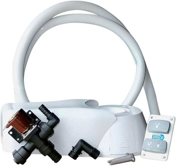 Jabsco Ombouwset Quiet Flush Solenoid 12V, Watersport en Boten, Bootonderdelen, Nieuw, Zeilboot of Motorboot, Ophalen of Verzenden