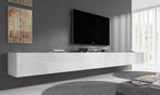 TV-Meubel - Zwevend - Hoogglans wit - 320x30x40 cm, Huis en Inrichting, Kasten | Televisiemeubels, Nieuw, Overige materialen, Minder dan 100 cm