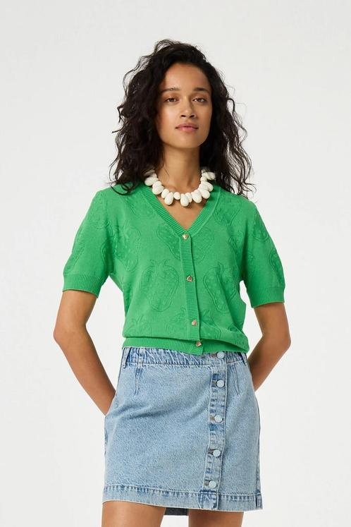 -10% Fabienne Chapot  Fabienne Chapot Cltcar37ss254015 maddy, Kleding | Dames, Truien en Vesten, Groen, Nieuw, Verzenden