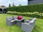 Zeer leuke tuinset met hoge tafel, Tuin en Terras, Tuinsets en Loungesets, 5 zitplaatsen, Zo goed als nieuw, Wicker, Tuinset