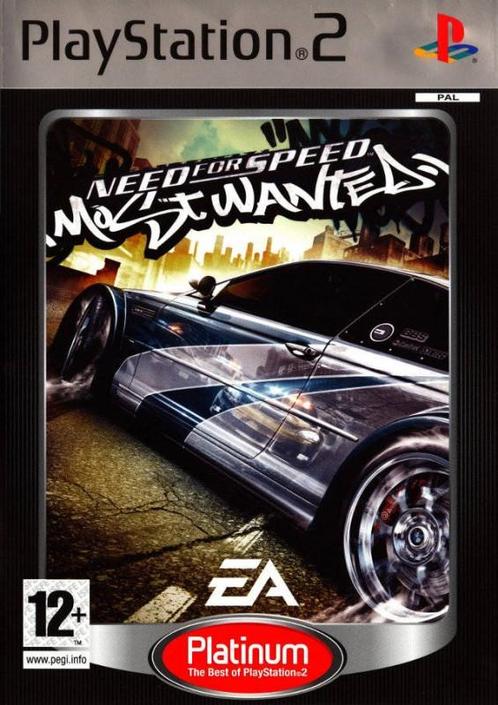 Need for Speed Most Wanted (platinum) (PlayStation 2), Spelcomputers en Games, Games | Sony PlayStation 2, Gebruikt, Verzenden