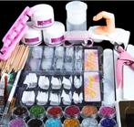 Nep nagels acryl nagel kit set gel startpakket nepnagels man, Sieraden, Tassen en Uiterlijk, Nieuw, Verzenden