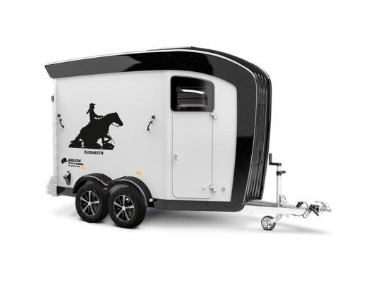 Humbaur Areion Shape Western Paardentrailer, Dieren en Toebehoren, Paarden en Pony's | Trailers en Aanhangwagens, Ophalen