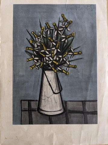 Kleurenlitho, Bernard Buffet ( 1928-1999), The bouquet of beschikbaar voor biedingen