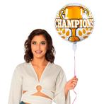 Helium Ballon Champions 45cm, Verzenden, Nieuw