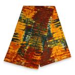 Afrikaanse stof - Multicolor Tie Dye - Polycotton, Hobby en Vrije tijd, Ophalen of Verzenden, Nieuw