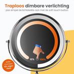 2dekans | Goliving Make Up Spiegel Met Verlichting - Ø25 cm, Huis en Inrichting, Woonaccessoires | Spiegels, Ophalen of Verzenden