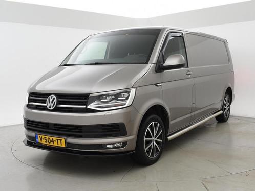 Volkswagen Transporter 2.0 TDI 150 PK L2H1 HIGHLINE + LED, Auto's, Volkswagen, Lease, Zwart, Handgeschakeld, Overige carrosserieën