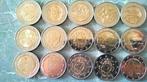 Europa. 2 Euro 2005/2024 (15 pièces) (Zonder minimumprijs), Postzegels en Munten, Munten | Europa | Euromunten