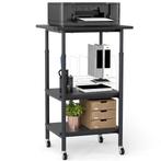 LIVSK Mobiele Printerstandaard - Hoogteverstelbaar 65/77 cm, Verzenden, Nieuw