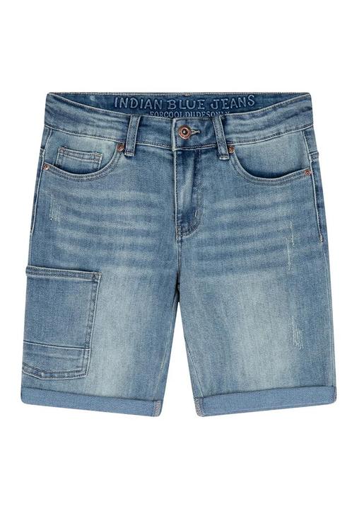 -25% Indian Blue  Indian Blue Jongens korte jeans worker lig, Kinderen en Baby's, Kinderkleding | Maat 146, Nieuw, Verzenden