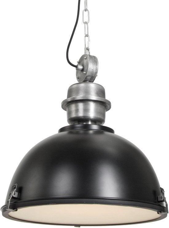 2dekans | Hanglamp Steinhauer Bikkel - Zwart, Huis en Inrichting, Lampen | Hanglampen, Zo goed als nieuw, Ophalen of Verzenden