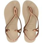 Havaianas Luna slippers voor dames in het Goud, Kleding | Dames, Schoenen, Slippers, Overige kleuren, Verzenden, Nieuw