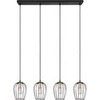 LED Hanglamp - Trion Rigo - E27 Fitting - 4-lichts - Rond -, Huis en Inrichting, Lampen | Hanglampen, Nieuw, Ophalen of Verzenden