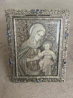 Icoon - Moeder Gods - .800 zilver, Antiek en Kunst
