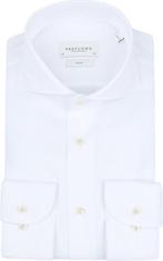 Profuomo Shirt Extra Lange Mouwen Travel Wit maat 40 Heren, Kleding | Heren, Overhemden, Verzenden, Nieuw, Wit, Profuomo