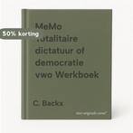 MeMo Totalitaire dictatuur of democratie vwo Werkboek, Verzenden, Gelezen, C. Backx