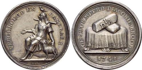 Ar-brotpfennig 1741 Nederland-amsterdam, Stadt, Postzegels en Munten, Munten | Europa | Niet-Euromunten, Verzenden