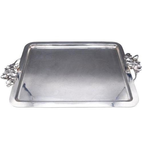 Dienblad - .925 zilver, Antiek en Kunst, Antiek | Goud en Zilver
