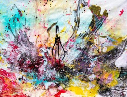 RAM - Forever Young . Cosmic Walker, Antiek en Kunst, Kunst | Schilderijen | Modern