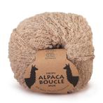 DROPS Alpaca Bouclé Mix - 2020 lichtbeige - Wol Garen, Hobby en Vrije tijd, Ophalen of Verzenden, Nieuw