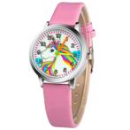 Fako® - Kinderhorloge - Eenhoorn / Unicorn - Gelakt - Hoofd, Verzenden, Nieuw