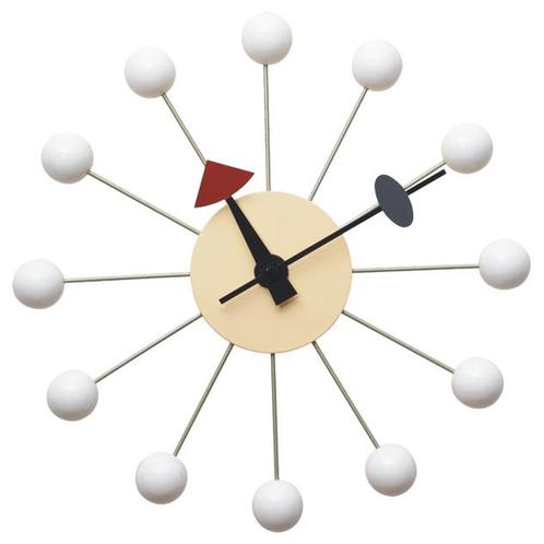Ball Klok Classic Wandklok, Huis en Inrichting, Woonaccessoires | Klokken, Verzenden