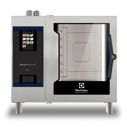 COMBI STEAMER SKYLINE PREMIUM-S, 6x1/1-40GN, GREEN, LINKS DR, Zakelijke goederen, Horeca | Keukenapparatuur, Verzenden