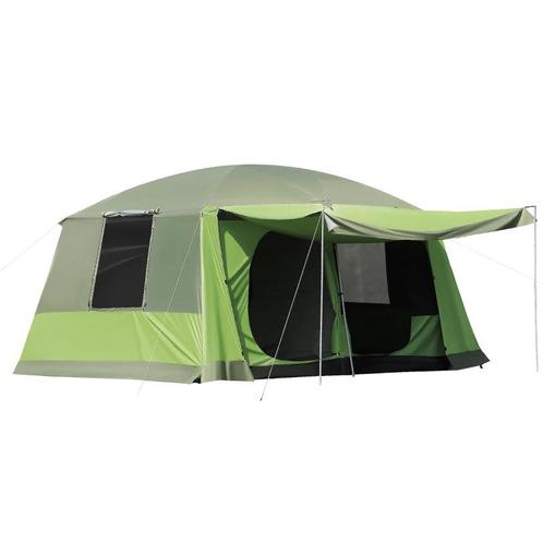 TRUUSK Kampeertent Koepeltent Familietent 2 Slaapcabines 4-8, Caravans en Kamperen, Overige Caravans en Kamperen, Nieuw, Verzenden