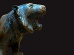 Showa - Bronze tiger - 50cm - sculptuur Brons - Japan