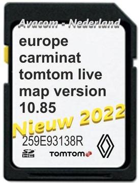 Renault TomTom Carminat Live Update 2022 2023 10.85 SD Kaart